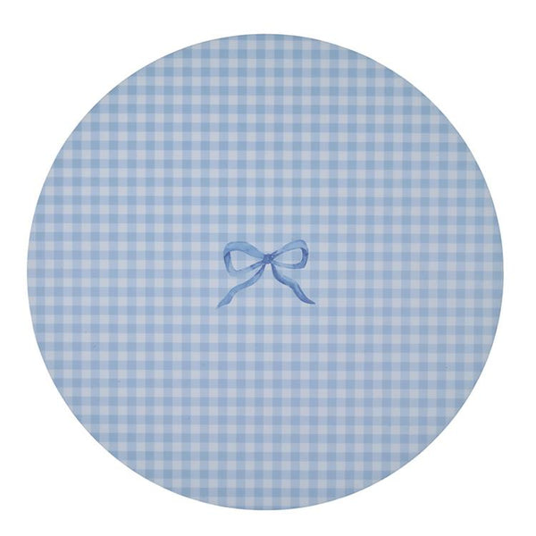 addison ross Blue Gingham Placemats- Set of 4