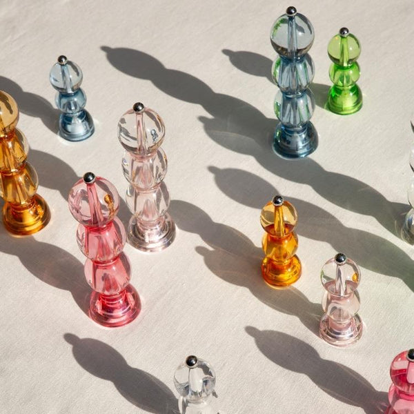 Addison Ross Blue Icy Bobbin Salt Or Pepper Mill