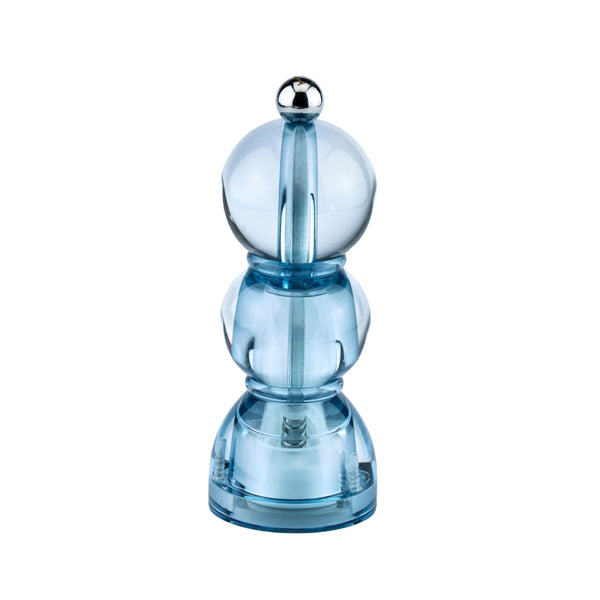 addison ross Blue Icy Mini Bob Salt or Pepper Mill