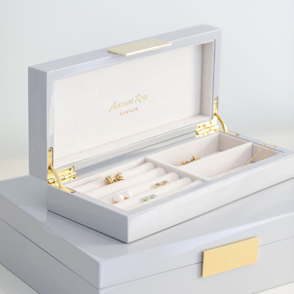 Addison Ross Chiffon Lacquer Box With Gold