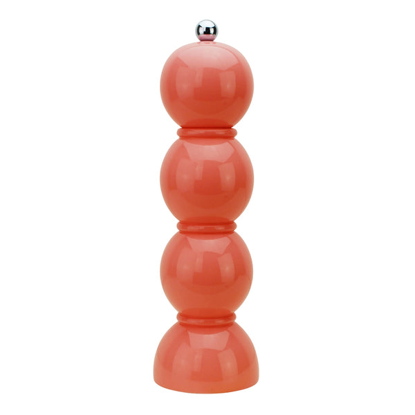 addison ross Coral Pink Bobbin Salt or Pepper Mill
