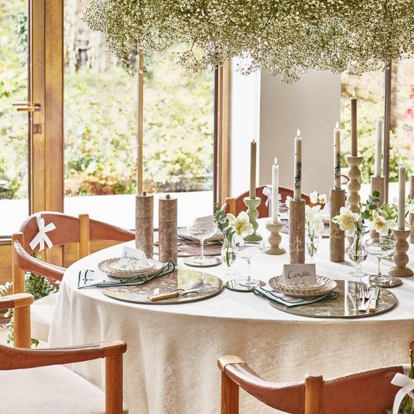 Addison Ross Grey Chinoiserie Placemats - Set Of 4