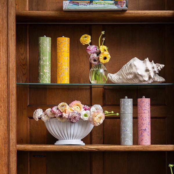 Addison Ross Grey Chinoiserie Salt Or Pepper Mill