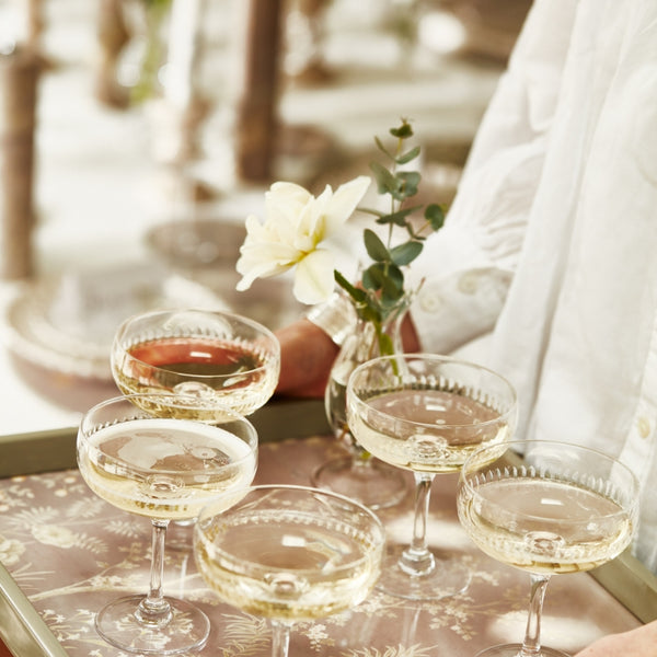 Addison Ross Grey Medium Chinoiserie Tray