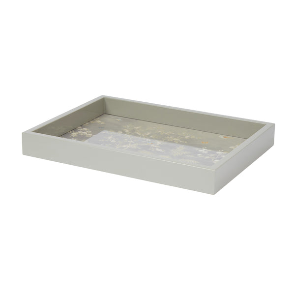 Addison Ross Grey Small Chinoiserie Tray