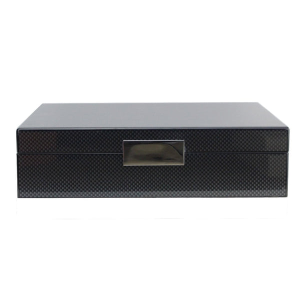 Addison Ross Large Carbon Fibre Watch Box