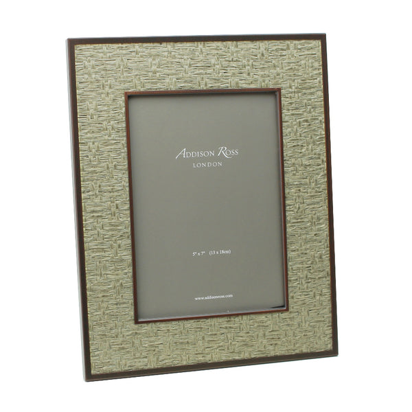 Addison Ross Moss Green Rattan Frame