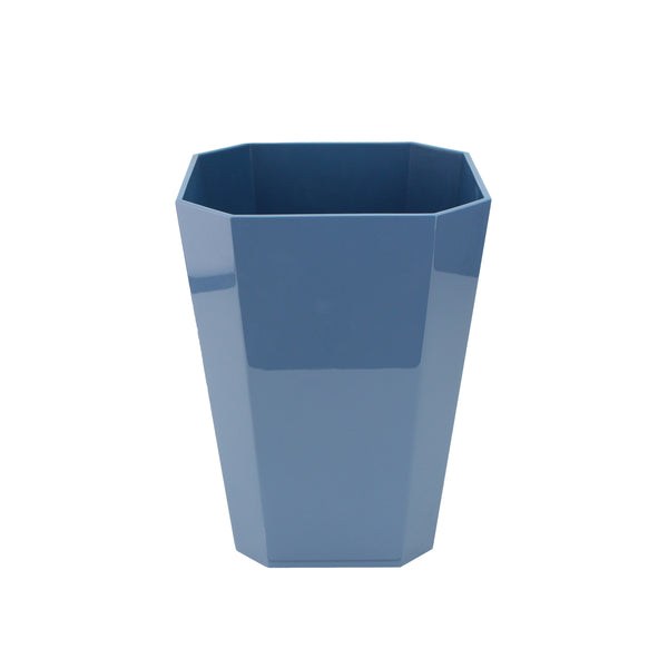 Addison Ross Octagonal Lacquer Bin – Denim