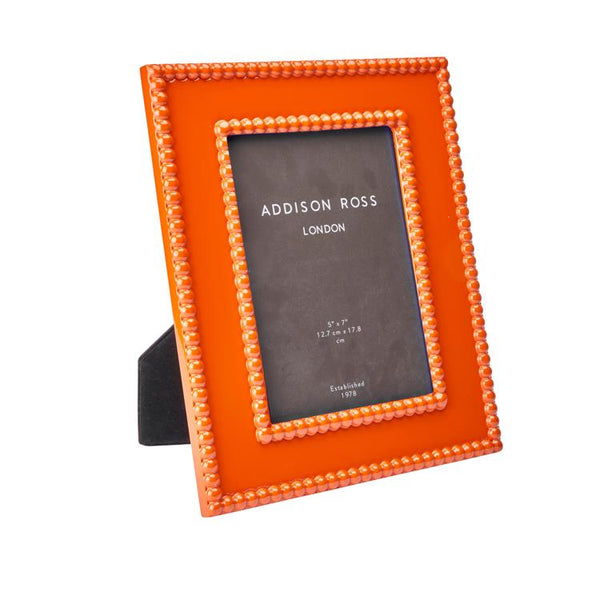 addison ross Orange Bobbin Lacquer Photo Frame