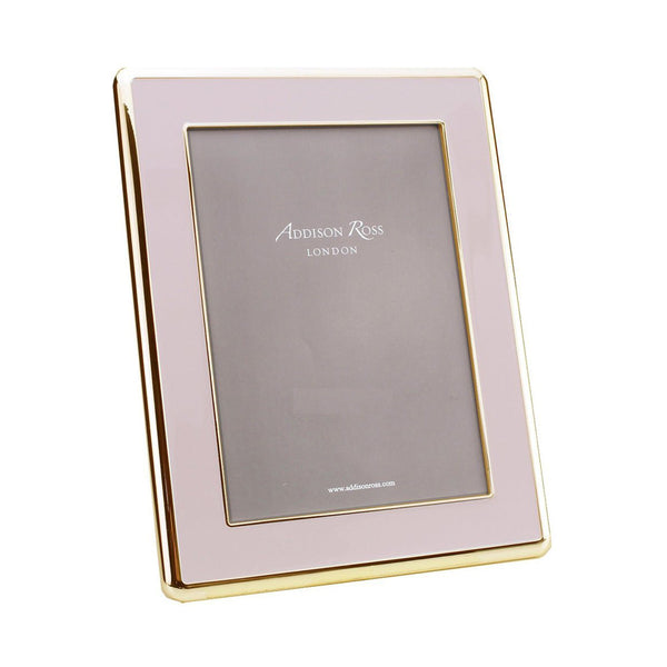 addison ross Pale Pink Enamel & Gold Curve Frame