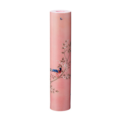 addison ross Pink Chinoiserie Candlestick