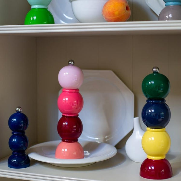 Addison Ross Pink Multi Bob Salt Or Pepper Mill