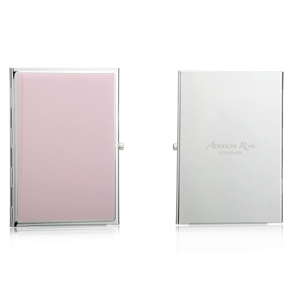 addison ross Pink & Silver Plate Travel Frame