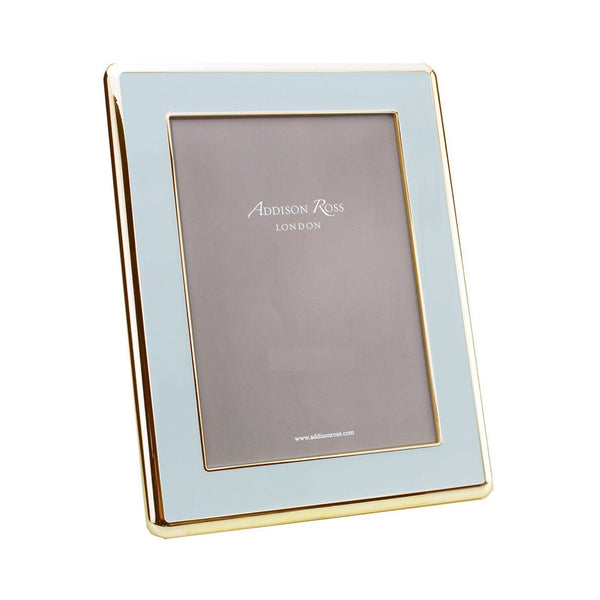 addison ross Powder Blue Enamel & Gold Curve Frame