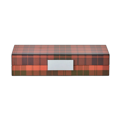 addison ross Ross Tartan Box with Silver