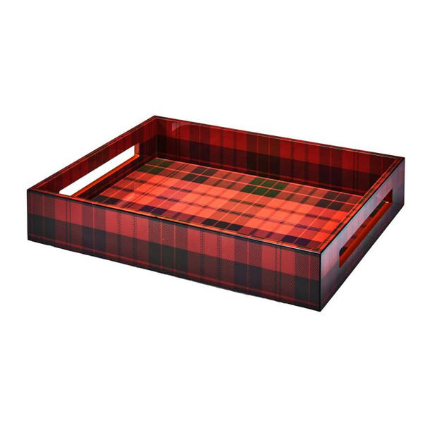 addison ross Ross Tartan Medium Tray