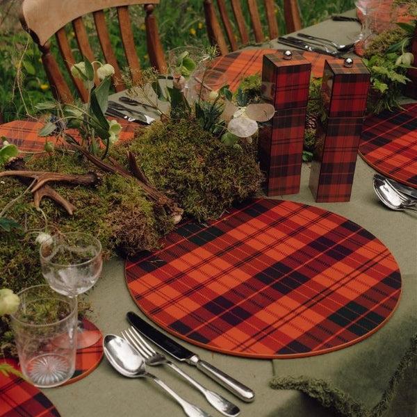 Addison Ross Ross Tartan Placemats- Set Of 4