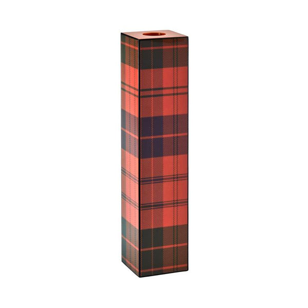 addison ross Ross Tartan Tall Candlestick- 24cm