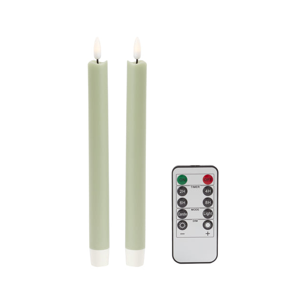 addison ross Sage Wax LED Candles - Set of 2