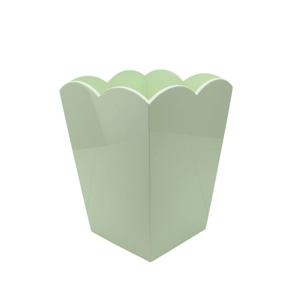 addison ross Scallop Bin Mint Green
