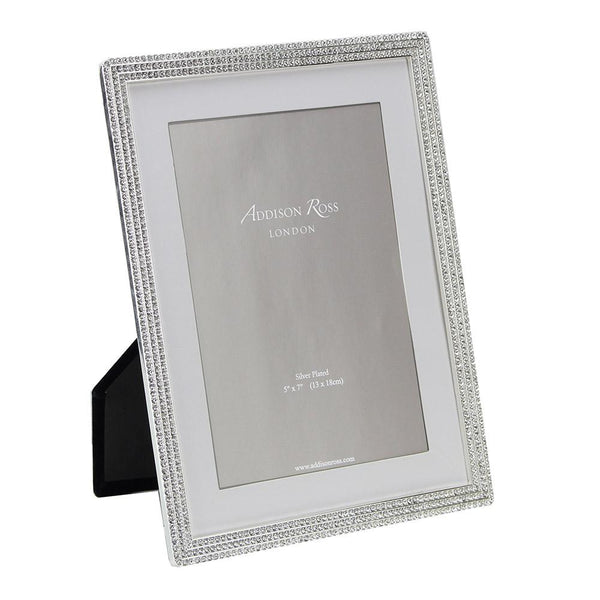 Addison Ross Silver Beatrice Diamante Frame