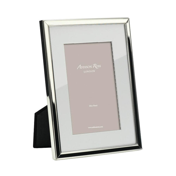 addison ross Silver Plated Photo Frame White Mount