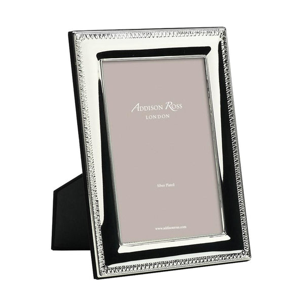 Addison Ross Silver Tooth Pattern Photo Frame