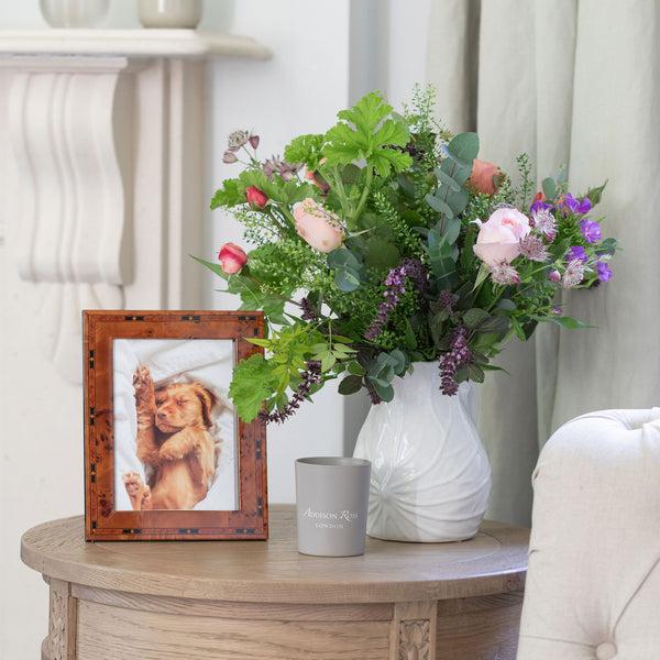 Addison Ross Star Marquetry Photo Frame