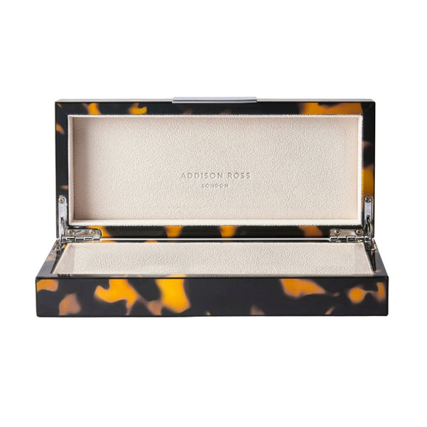 Addison Ross Tortoiseshell Box With Silver