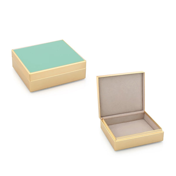 addison ross Turquoise Enamel & Gold Box