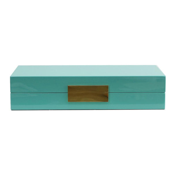 addison ross Turquoise Jewelry Box with Gold