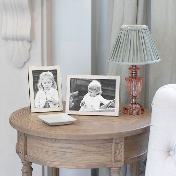 Addison Ross Vanilla Enamel & Silver Frame