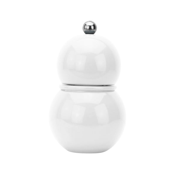 addison ross White Chubbie Salt & Pepper Mill