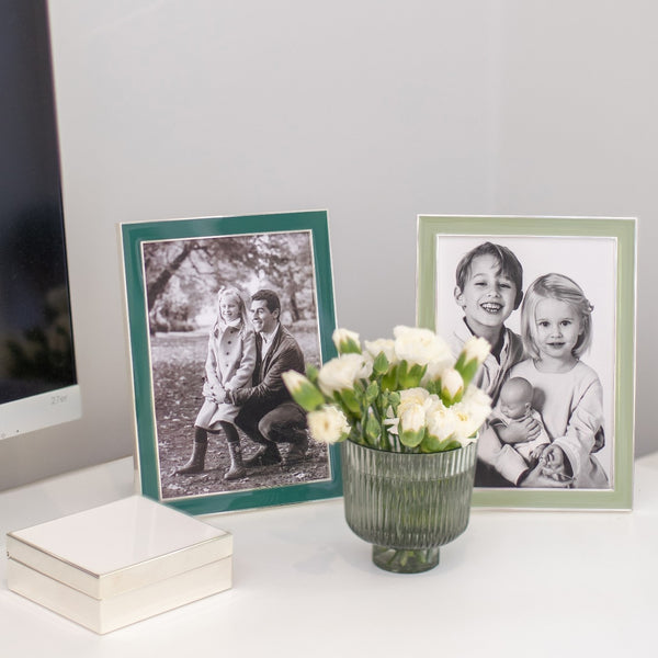 Addison Ross White Enamel & Silver Box