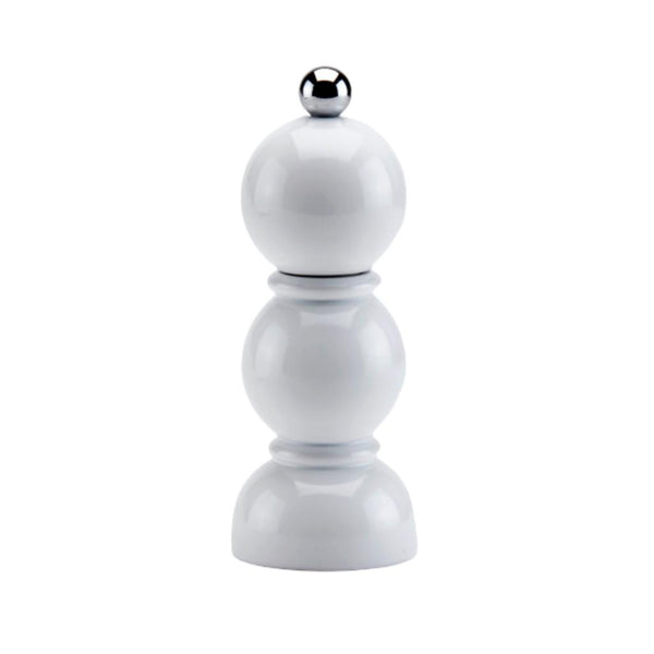 addison ross White Mini Bob Salt or Pepper Mill