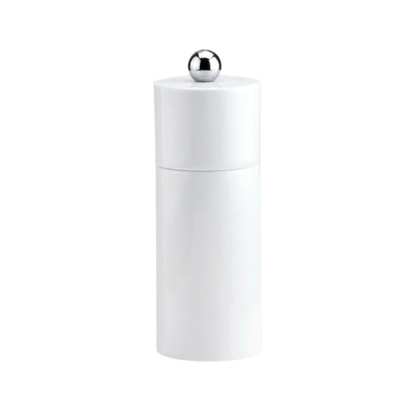 addison ross White Mini Column Salt or Pepper Mill