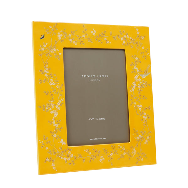 addison ross Yellow Chinoiserie Frame