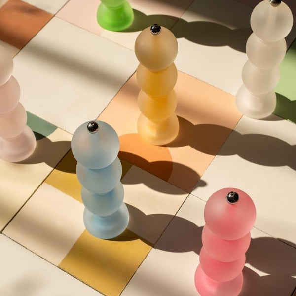 Addison Ross Amber Frosty Bobbin Salt Or Pepper Mill