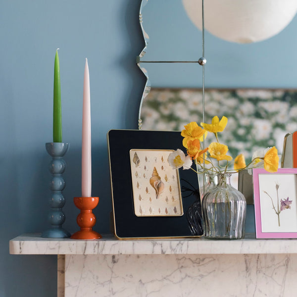 Addison Ross Black & Silver Enamel Studio Photo Frame