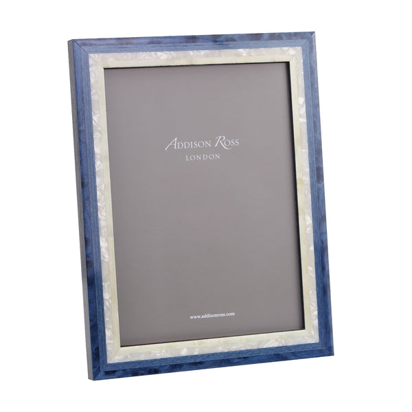addison ross Blue Studio Mother of Pearl Marquetry Frame