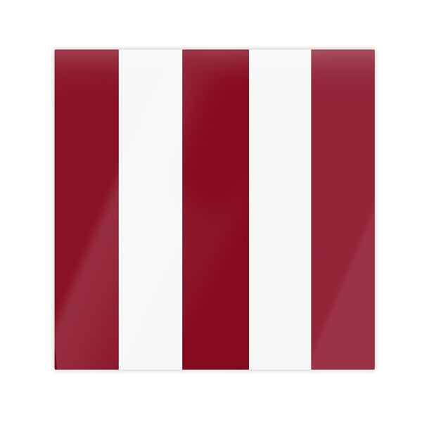 addison ross Burgundy & White Lacquer Placemats – Set of 4