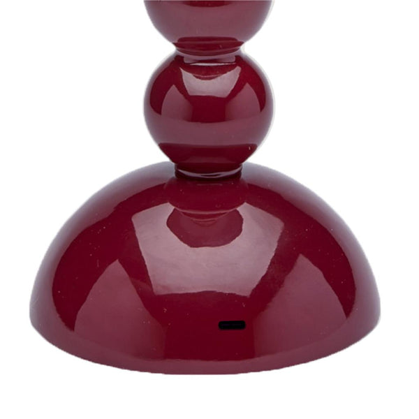 Addison Ross Cherry Lacquer Rechargeable Bobbin LED Lamp