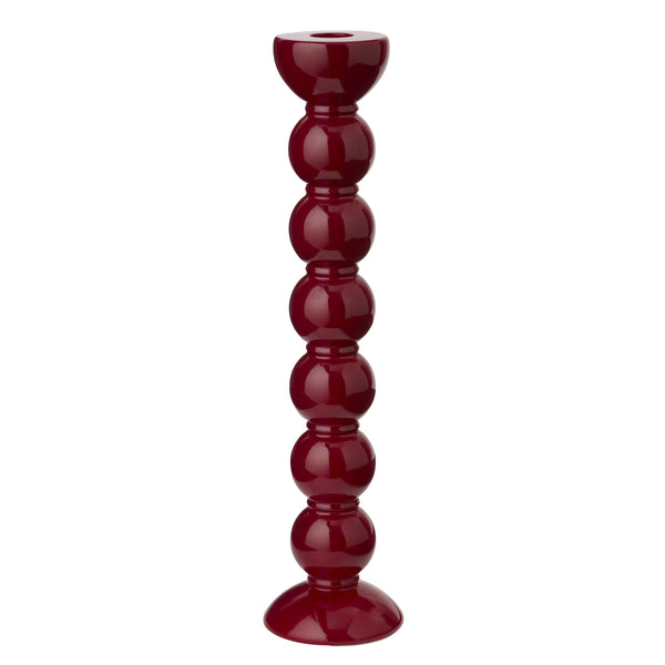addison ross Extra Tall Cherry Bobbin Candlestick - 33cm