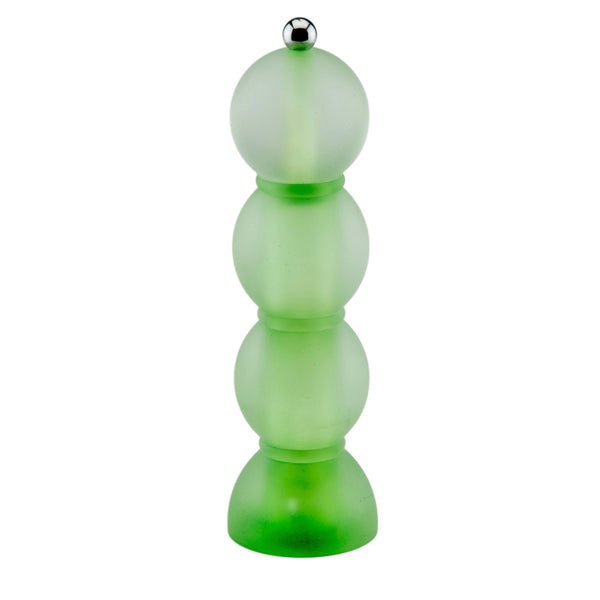 addison ross Green Frosty Bobbin Salt or Pepper Mill