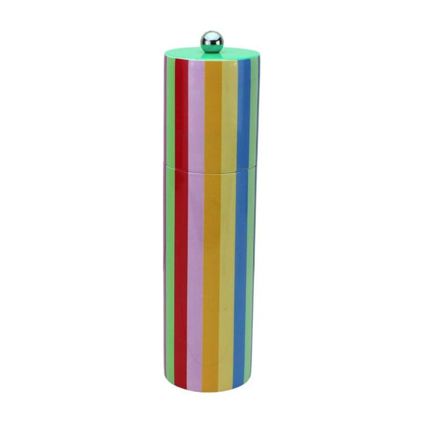 Addison Ross Multicoloured Striped Column Salt Or Pepper Mill