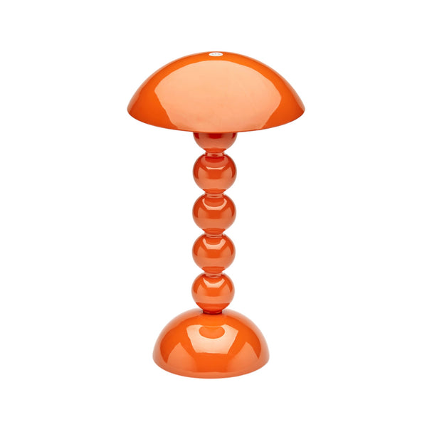 addison ross Orange Lacquer Rechargeable Bobbin LED Lamp