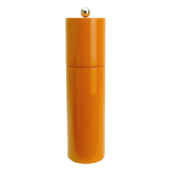 addison ross Orange Round Column Salt or Pepper Mill