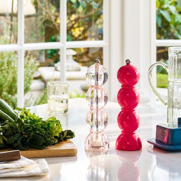 Addison Ross Pale Pink Icy Bobbin Salt Or Pepper Mill