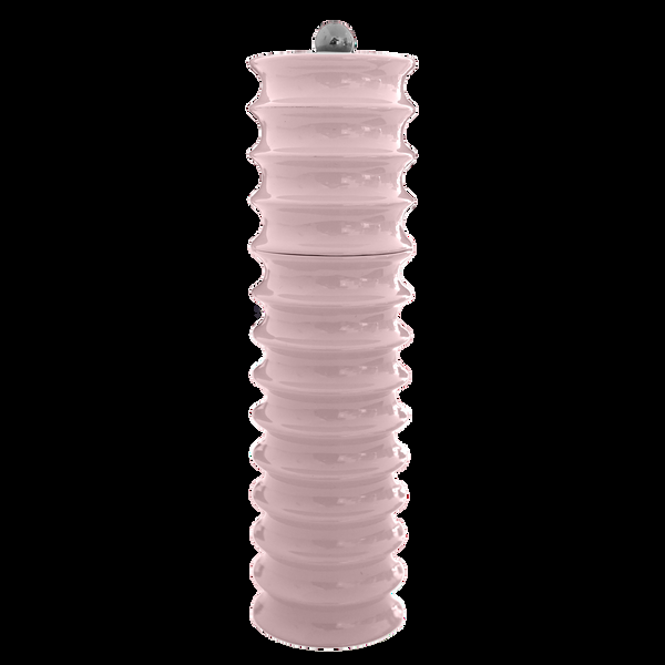 addison ross Pale Pink Twister Salt and Pepper Mill