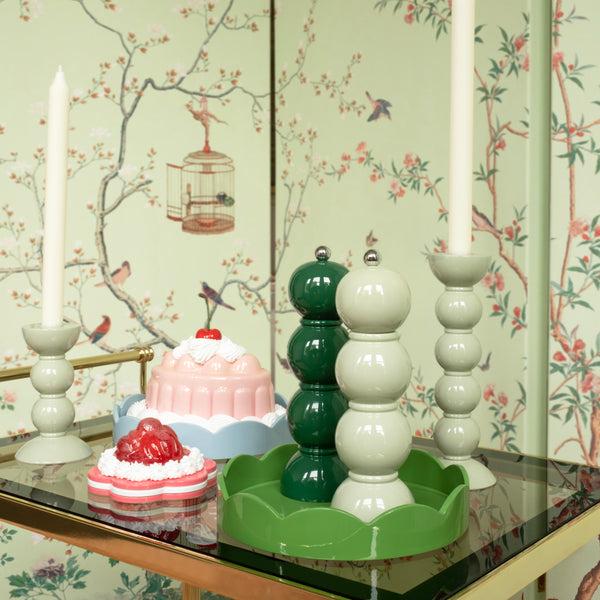 Addison Ross Racing Green Bobbin Salt Or Pepper Mill